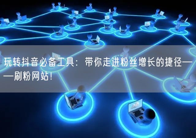 玩转抖音必备工具:带你走进粉丝增长的捷径——刷粉网站!