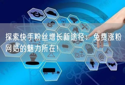 探索快手粉丝增长新途径:免费涨粉网站的魅力所在!