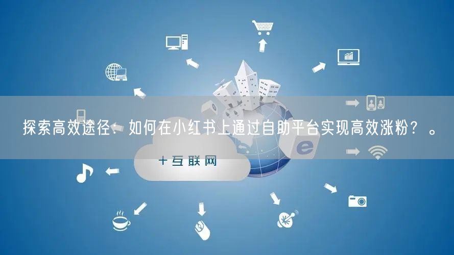 探索高效途径:如何在小红书上通过自助平台实现高效涨粉?。