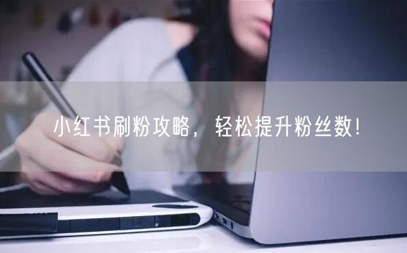 小红书刷粉攻略,轻松提升粉丝数!