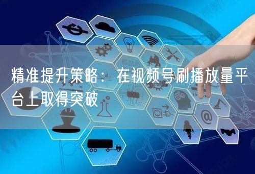 精准提升策略：在视频号刷播放量平台上取得突破